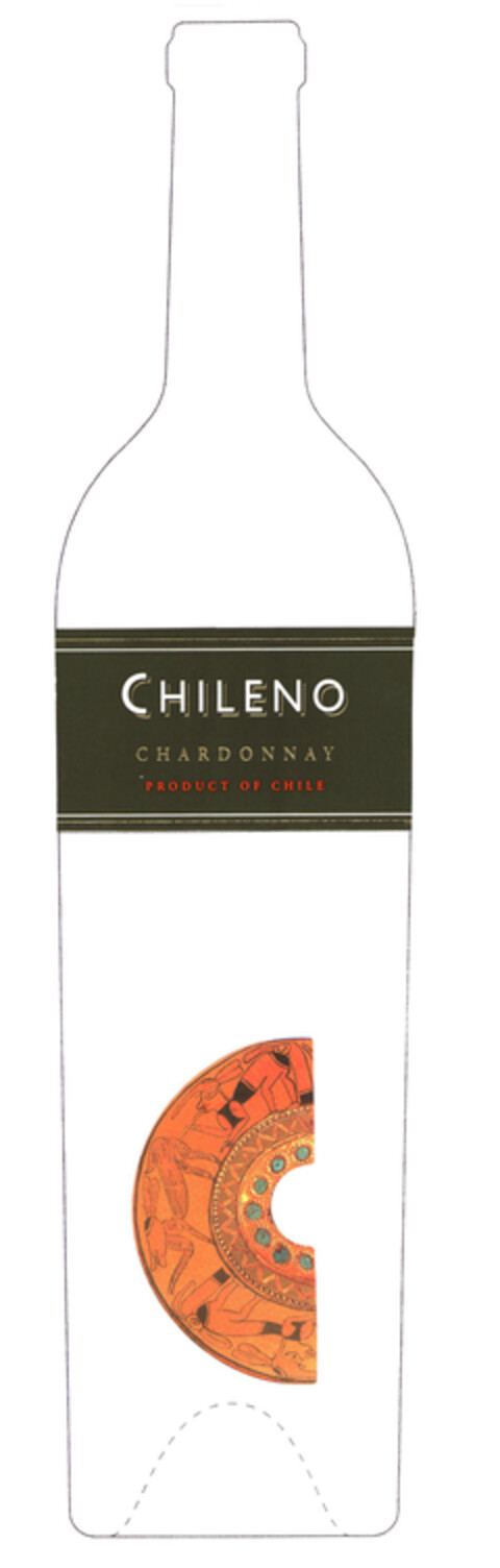 CHILENO CHARDONNAY PRODUCT OF CHILE Logo (EUIPO, 20.06.2003)