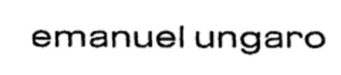 emanuel ungaro Logo (EUIPO, 28.09.2004)