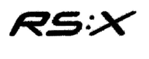 RS:X Logo (EUIPO, 05/19/2005)