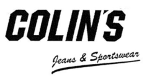 COLIN'S Jeans & Sportswear Logo (EUIPO, 05/02/2008)