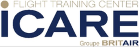 FLIGHT TRAINING CENTER iCARE Groupe BRITAIR Logo (EUIPO, 04/07/2009)