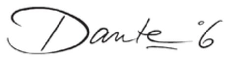 Dante 6 Logo (EUIPO, 10/23/2009)