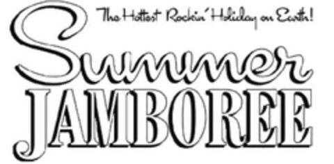 SUMMER JAMBOREE The Hottest Rockin' Holiday on Earth! Logo (EUIPO, 06/22/2010)