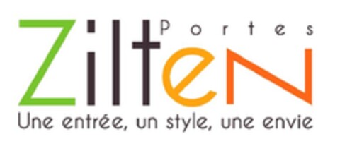 Portes ZILTEN
Une entrée, un style, une envie Logo (EUIPO, 25.01.2011)