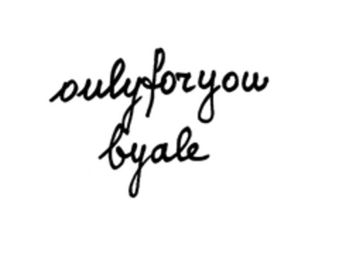 onlyforyou by ale Logo (EUIPO, 09/06/2011)