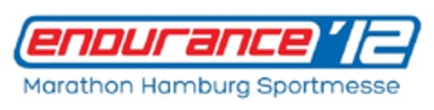 endurance '12 Marathon Hamburg Sportmesse Logo (EUIPO, 24.11.2011)
