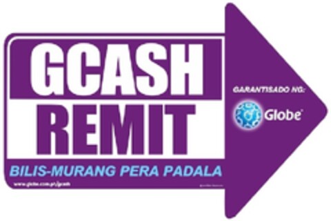 GCASH REMIT Logo (EUIPO, 29.12.2011)