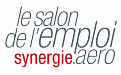 le salon de l'emploi synergie.aero Logo (EUIPO, 09/14/2012)