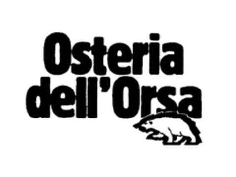 OSTERIA DELL'ORSA Logo (EUIPO, 03.01.2013)