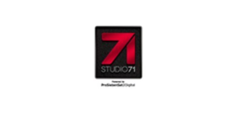 STUDIO 71 Powered by ProSiebenSat.1Digital Logo (EUIPO, 02/22/2013)