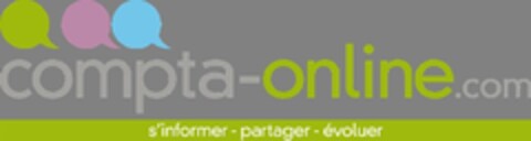 compta-online.com  s'informer - partager - evoluer Logo (EUIPO, 27.05.2013)