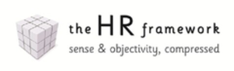 the HR framework sense & objectivity, compressed Logo (EUIPO, 30.04.2013)