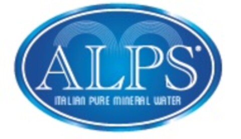 ALPS Italian Pure Mineral Water Logo (EUIPO, 09.07.2014)