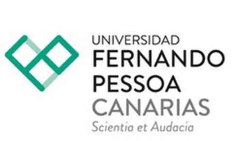 UNIVERSIDAD FERNANDO PESSOA CANARIAS SCIENTIA ET AUDACIA Logo (EUIPO, 24.10.2014)