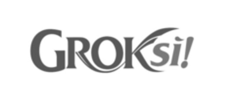 GROK SI'! Logo (EUIPO, 16.10.2015)