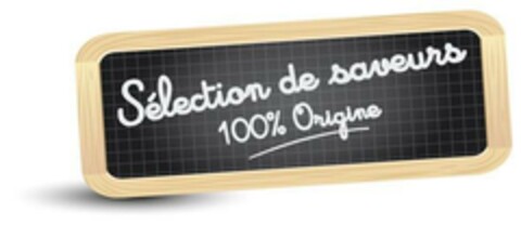 Sélection de saveurs 100% Origine Logo (EUIPO, 08.11.2016)