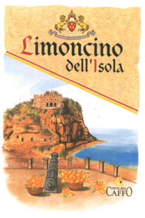 LIMONCINO DELL'ISOLA DISTILLERIA CAFFO Logo (EUIPO, 13.12.2016)
