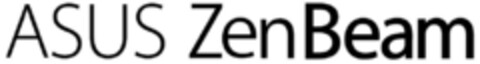 Asus ZenBeam Logo (EUIPO, 01/18/2017)
