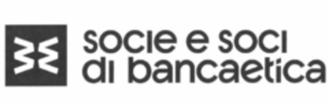 SOCIE E SOCI DI BANCAETICA Logo (EUIPO, 16.11.2017)