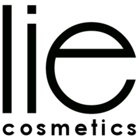 lie cosmetics Logo (EUIPO, 01/30/2018)