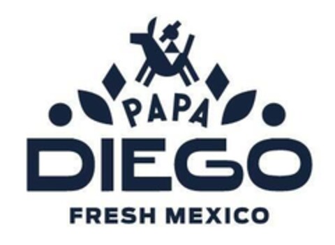 PAPA DIEGO FRESH MEXICO Logo (EUIPO, 04/30/2018)