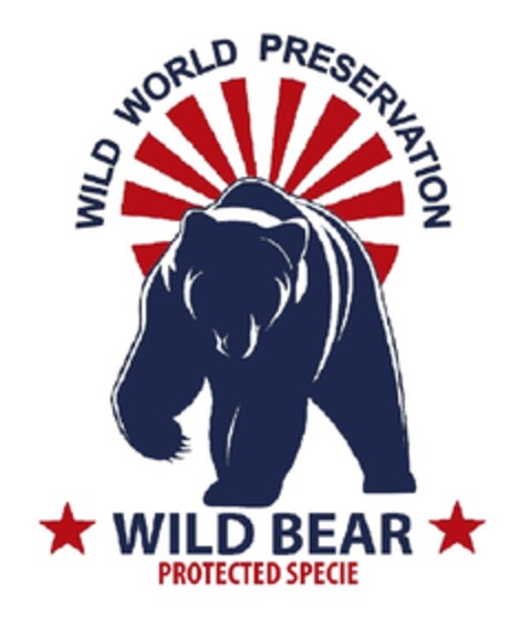 wild world preservation wild bear protected specie Logo (EUIPO, 25.07.2018)