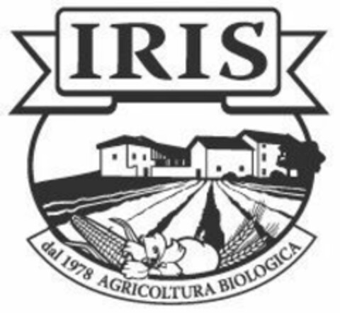 IRIS DAL 1978 AGRICOLTURA BIOLOGICA Logo (EUIPO, 30.07.2019)