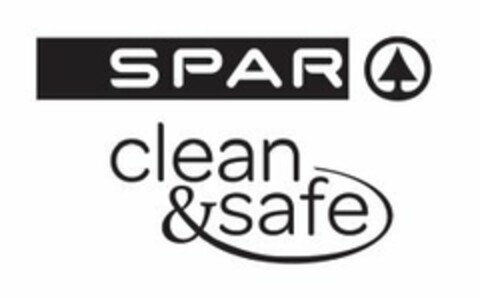 SPAR CLEAN & SAFE Logo (EUIPO, 25.06.2020)