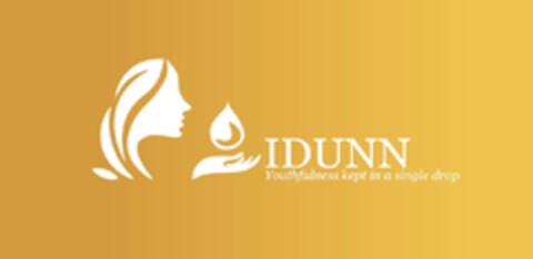 IDUNN Youthfulness kept in a single drop Logo (EUIPO, 17.12.2020)