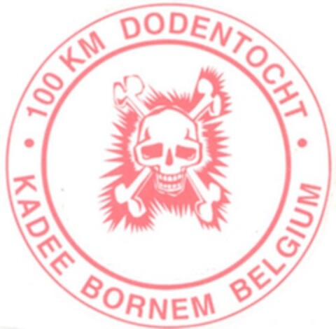 100 KM DODENTOCHT KADEE BORNEM BELGIUM Logo (EUIPO, 21.04.2021)