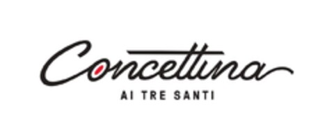 CONCETTINA AI TRE SANTI Logo (EUIPO, 08.09.2021)