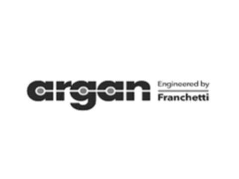 ARGAN ENGINEERED BY FRANCHETTI Logo (EUIPO, 06/21/2022)
