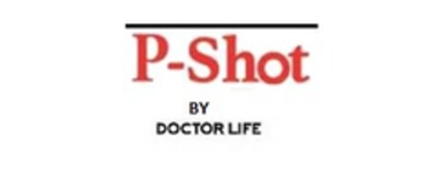 P-SHOT BY DOCTOR LIFE Logo (EUIPO, 25.07.2022)