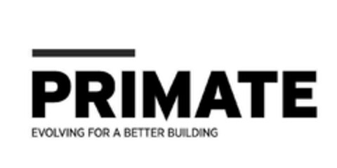 PRIMATE EVOLVING FOR A BETTER BUILDING Logo (EUIPO, 21.03.2023)