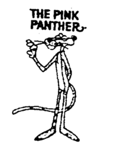THE PINK PANTHER Logo (EUIPO, 01.04.1996)
