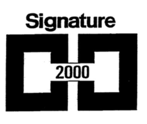 Signature H 2000 Logo (EUIPO, 28.07.1997)