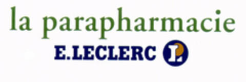 la parapharmacie E.LECLERC L Logo (EUIPO, 31.10.2002)