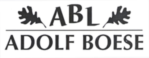 ABL ADOLF BOESE Logo (EUIPO, 25.06.2003)