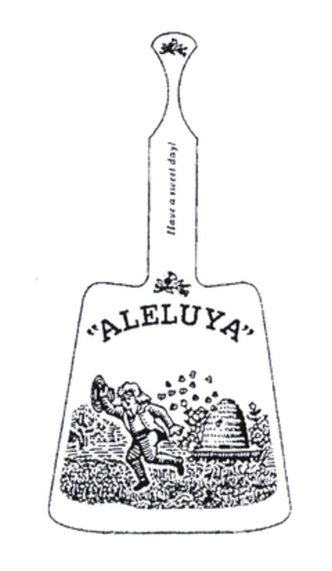 "ALELUYA" Have a sweet day! Logo (EUIPO, 21.08.2003)