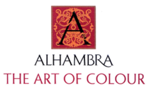 A ALHAMBRA THE ART OF COLOUR Logo (EUIPO, 18.03.2004)