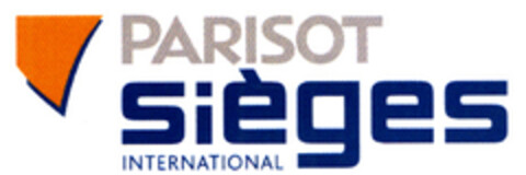 PARISOT Sièges INTERNATIONAL Logo (EUIPO, 05.07.2004)