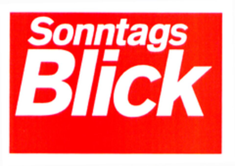 Sonntags Blick Logo (EUIPO, 06.07.2004)