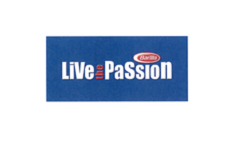 Live the Passion Barilla Logo (EUIPO, 21.01.2005)