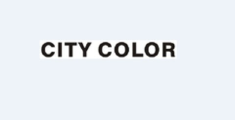 CITY COLOR Logo (EUIPO, 11/26/2013)