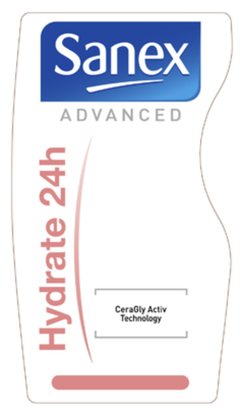 SANEX ADVANCED HYDRATE 24h CERAGLY ACTIV TECHNOLOGY Logo (EUIPO, 30.09.2014)