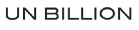 UN BILLION Logo (EUIPO, 11.06.2015)
