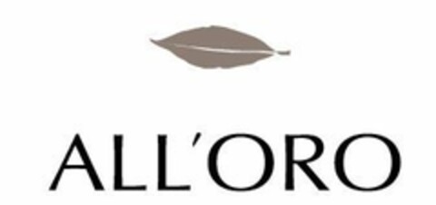 ALL'ORO Logo (EUIPO, 08/02/2017)