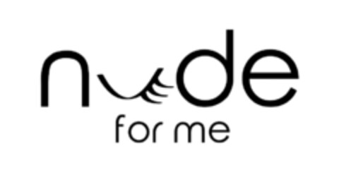 NUDE FOR ME Logo (EUIPO, 05.10.2017)