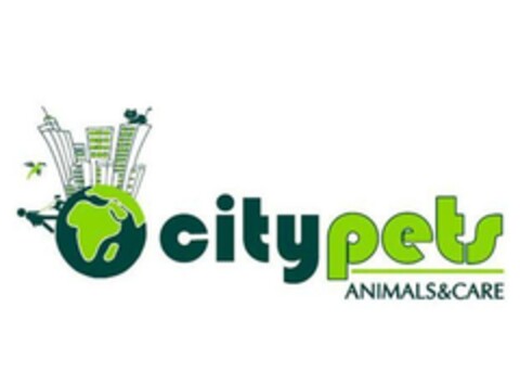 CITYPETS ANIMALS&CARE Logo (EUIPO, 02/02/2018)