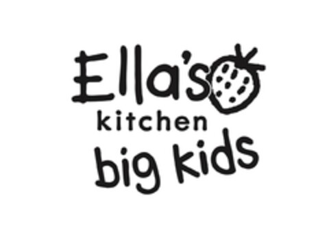 ELLA'S KITCHEN BIG KIDS Logo (EUIPO, 08.06.2018)